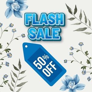 Sale….50% off every item.